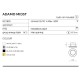 Lampa ADAMO MIDST NC1825-M-CH Chrome / aluminium I Azzardo