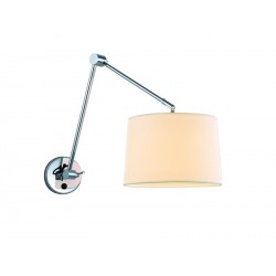 Lampa ADAM WALL S WHITE MB2299-S white/apricot Metal/fab Azzardo