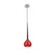 Lampa AGA-1 pendant MD1289-1 red /black metal / glas Azzardo