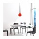 Lampa AGA-1 pendant MD1289-1 red /black metal / glas Azzardo