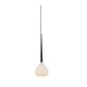 Lampa AGA-1 pendant MD1289-1 white /black metal / gl Azzardo