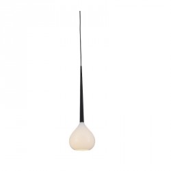 Lampa AGA-1 pendant MD1289-1 white /black metal / gl Azzardo