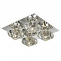 Lampa RUBIC 4 top 1798-4X chrome metal/glass Azzardo