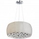 Lampa QUINCE 40 pendant LC1056-5 opal glass/ metal/chrom Azzardo